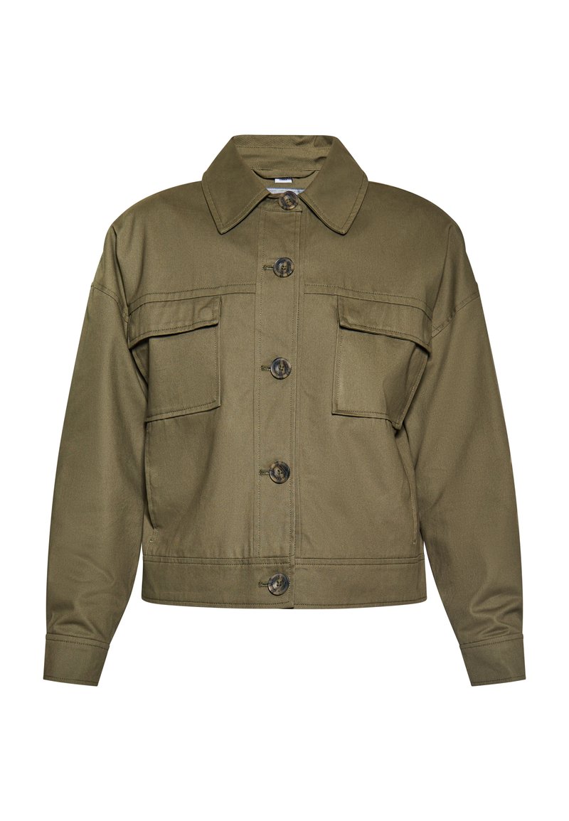 dreimaster Jas olijfgroen