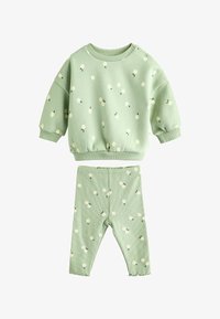 Ei valittu, green daisy print