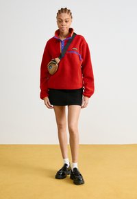 Columbia HELVETIA™ II CROPPED HALF SNAP - Fleecepullover - sail red