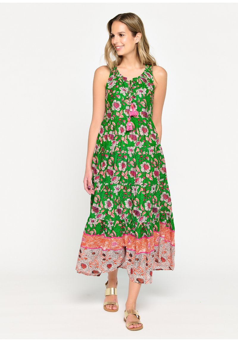 Damen Freizeitkleider | LolaLiza Maxikleid green/grün - XI51511 Damen Freizeitkleider | LolaLiza Maxikleid green/grün - XI51511