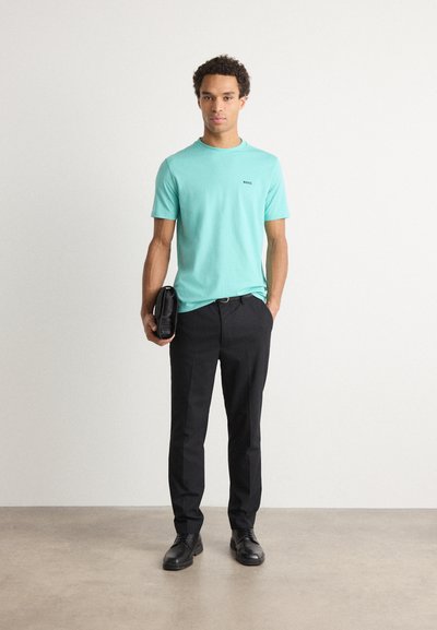 BOSS TEE - T-shirt basique - turquoise