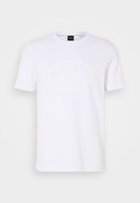 TEE LOGO HERITAGE - Nyomott mintás póló - white