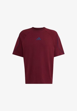 adidas Performance, T-SHIRT M STADIUM TEE - T-shirts basic - maroon