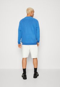 Carlo Colucci PARALLELO UNISEX - Strickpullover - blue/navy