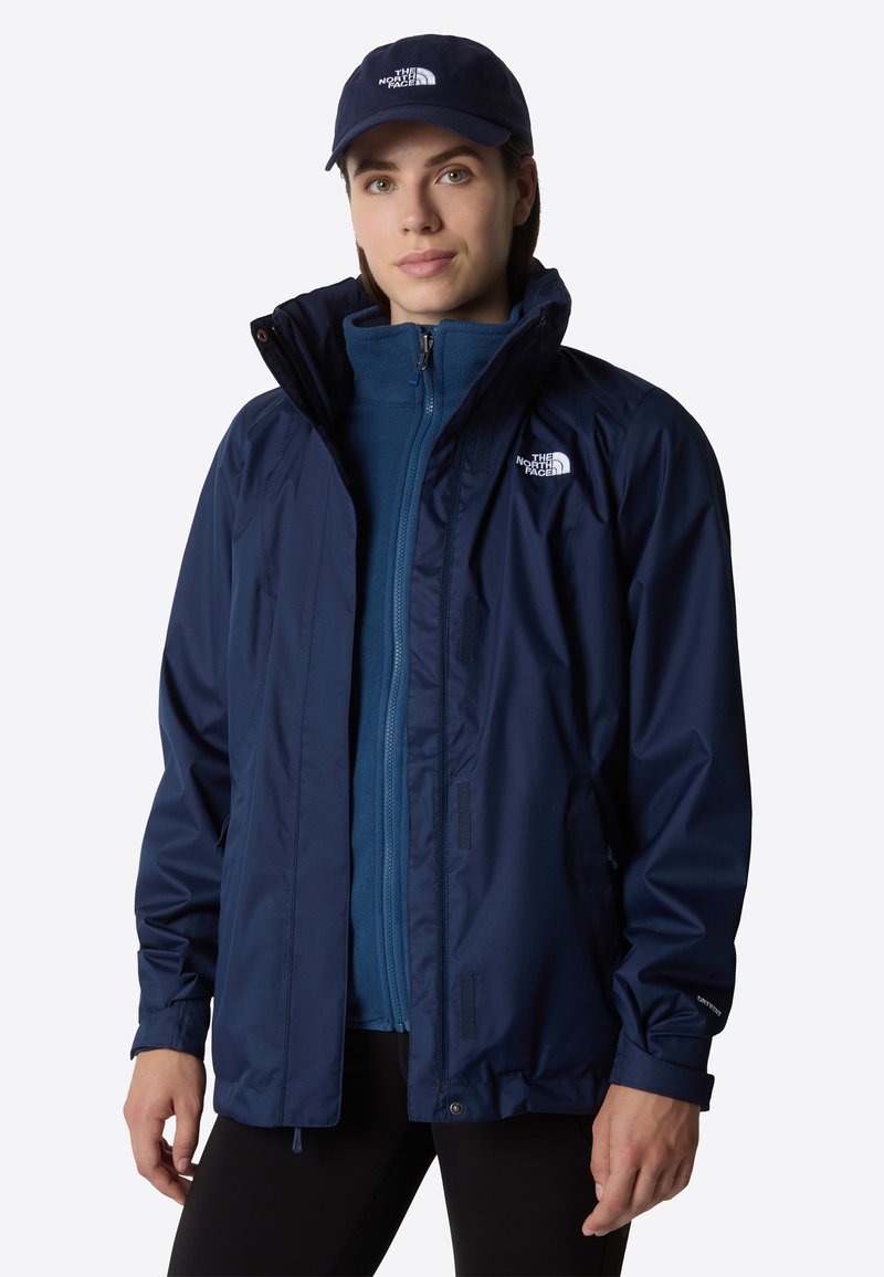 The North Face EVOLVE TRICLIMATE JACKET - Giacca softshell - summit navy shady blue