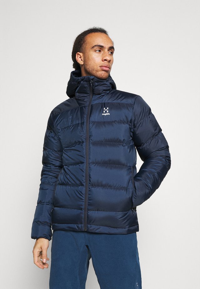 BIELD DOWN HOOD - Dunjacka - tarn blue