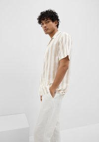 Selected Homme SLHREG-AIR MIX - Marškiniai - pure cashmere