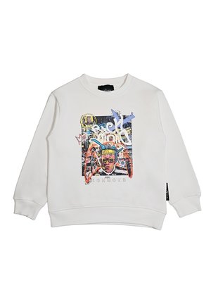 GIROCOLLO  - Felpa - bianco