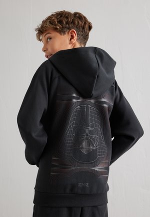STAR WARS ADIDAS Z.N.E. FULL-ZIP - Zip-up sweatshirt - black/bright red
