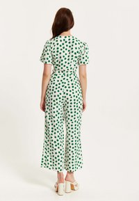 Liquorish POLKA DOT - Jumpsuit - white