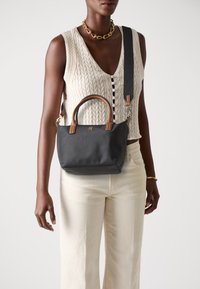 Tommy Hilfiger POPETTE MINI TOTE - Rankinė - black