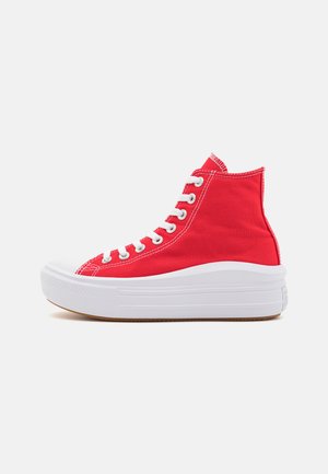 CHUCK TAYLOR ALL STAR MOVE - Zapatillas altas - red/white