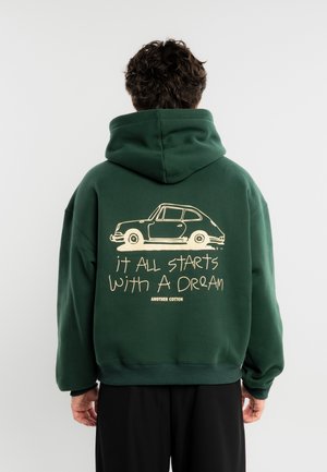 Another Cotton Lab, DREAM HOODIE UNISEX - Sudadera con capucha - bottle green