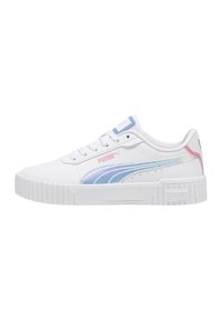 Puma JUNIOR CARINA DEEP DIVE - Sneakers basse - blanc/bleu/ciel