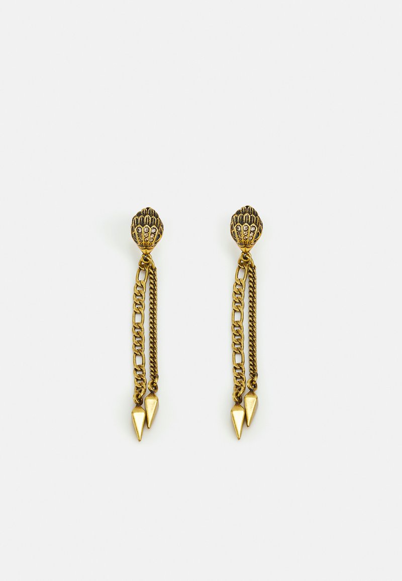 Kurt Geiger London EAGLE MULTI CHAIN LINEARS - Earrings - gold-coloured