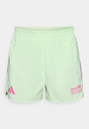adidas Performance Pantalón corto de deporte - semi green spark