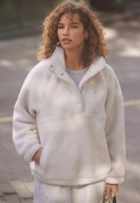 Self. BORG HALF ZIP - Pulover din fleece - ecru