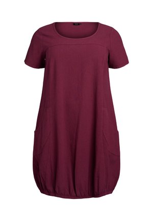 Zizzi, Freizeitkleid - tawny port