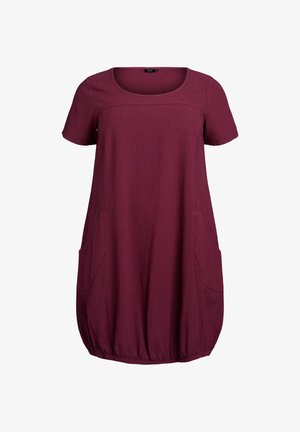 Zizzi, Freizeitkleid - tawny port