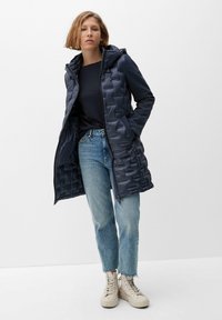 s.Oliver MIT VERSTAUBARER KAPUZE - Übergangsjacke - navy