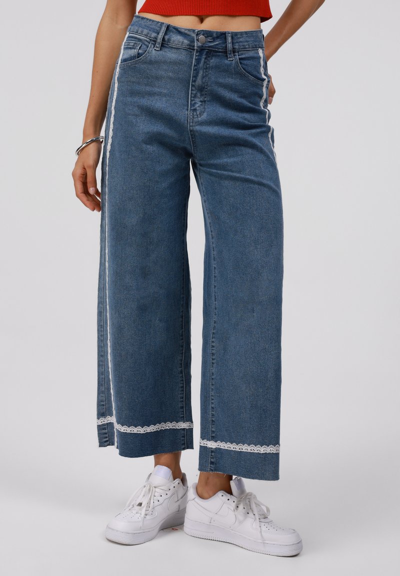 Even&Odd Straight leg jeans - mid blue wash