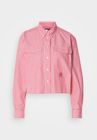 CREST SHIRT - Užsagstoma palaidinė - vintage cerise
