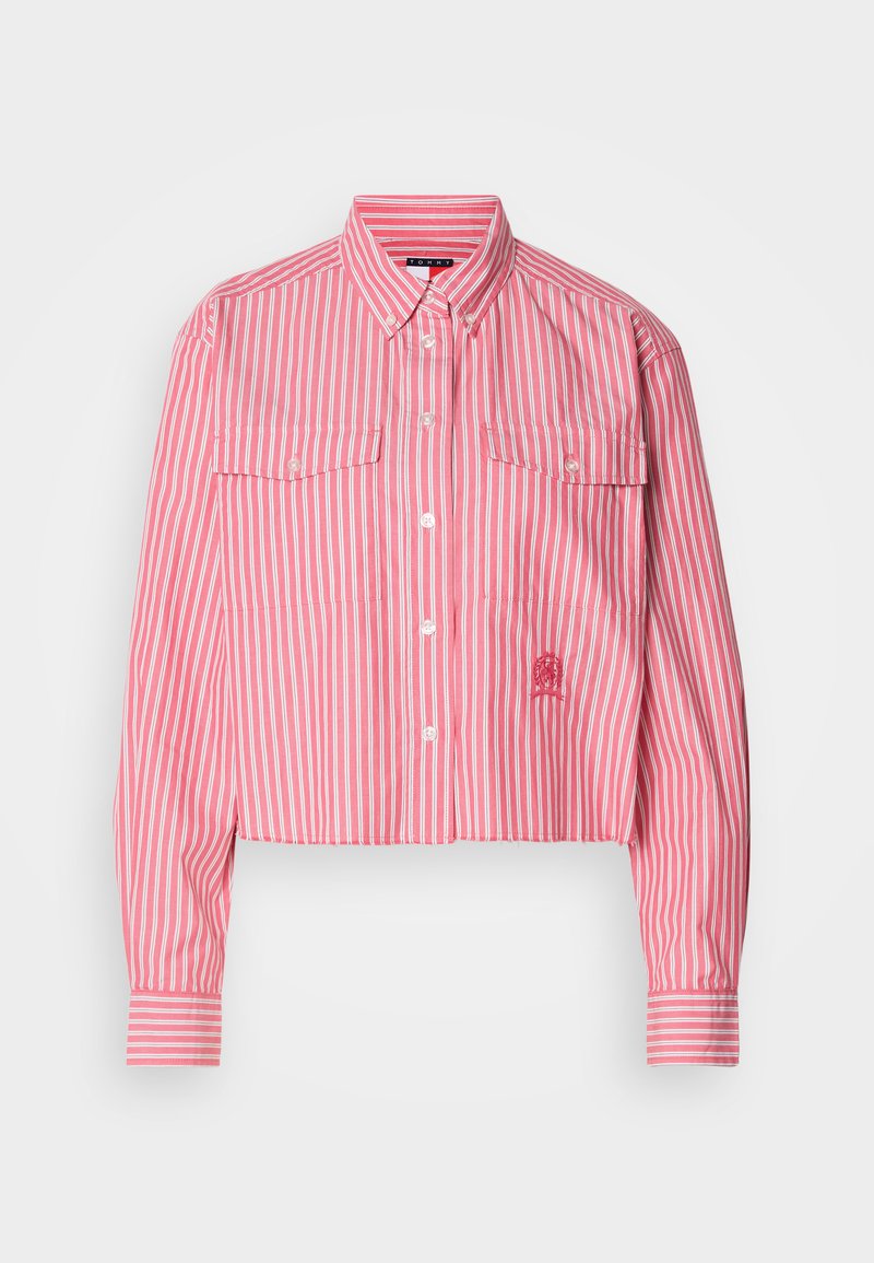 Tommy Jeans Overhemdblouse donkerroze Tommy Jeans Overhemdblouse donkerroze