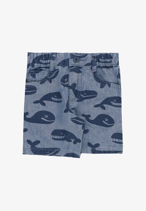Stella McCartney Kids, BERMUDA CON STAMPA - Shorts di jeans - blu