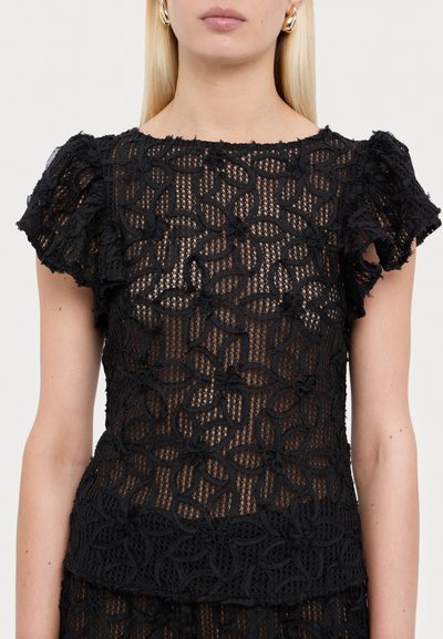 Hofmann Copenhagen CASSIA TOP - Blouse - black