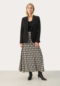 Part Two RIN - A-linjekjol - black graphic print