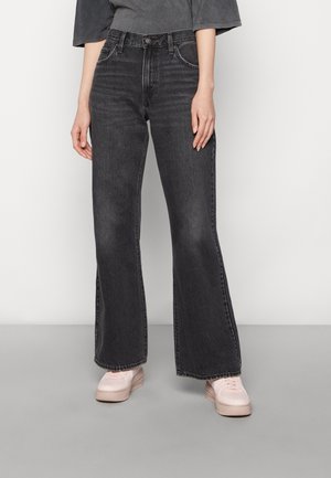 Jeans bootcut - black denim