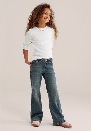 WE Fashion, Top s dlhým rukávom - white