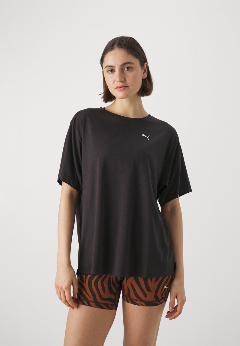 Puma ANIMAL REMIX BOYFRIEND TEE Sport TShirt puma black/schwarz