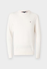 ESSENTIAL V NECK - Jersey de punto - ivory petal