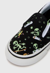 Vans UNISEX - Sneakers basse - black/green