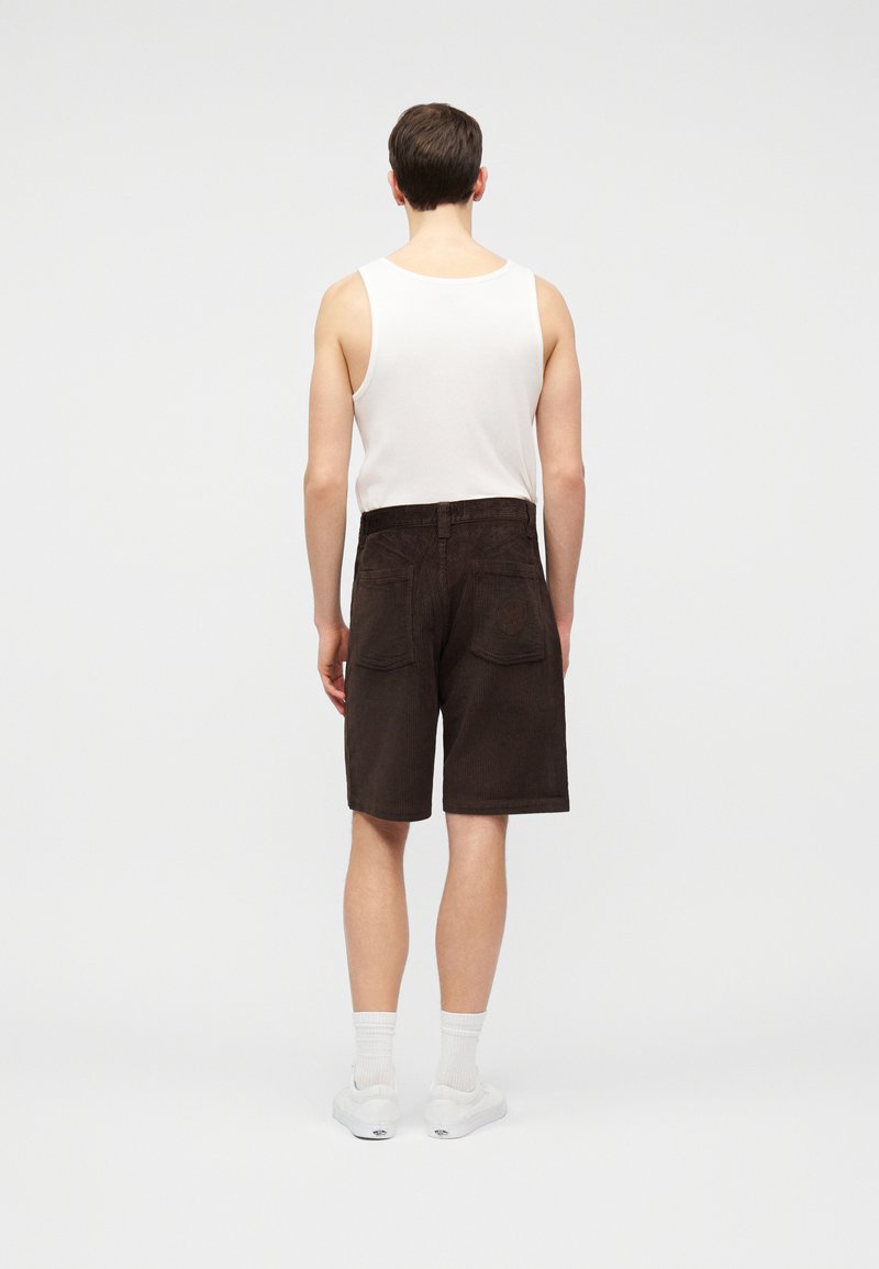 Pantaloncini Vintage In Velluto A Coste Marrone Chiaro &ndash; Taglia 34 &ndash; Nuovi