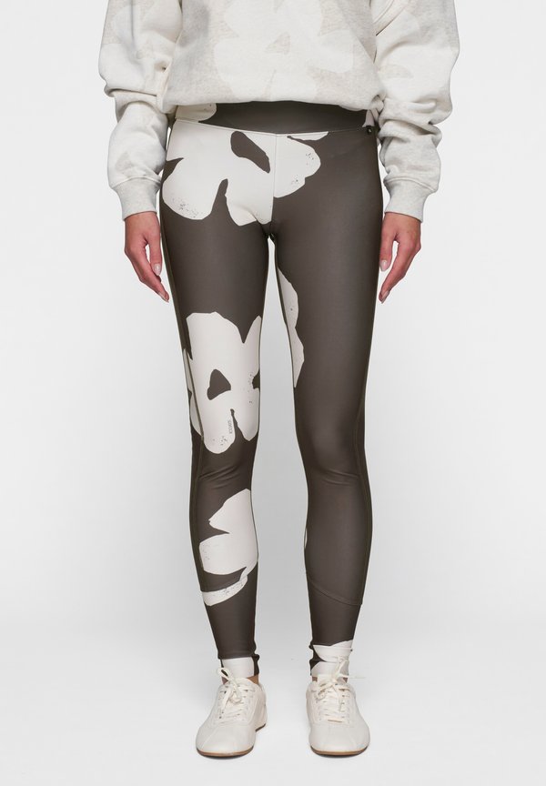 FLOWER - Leggings - Hosen - chocolate