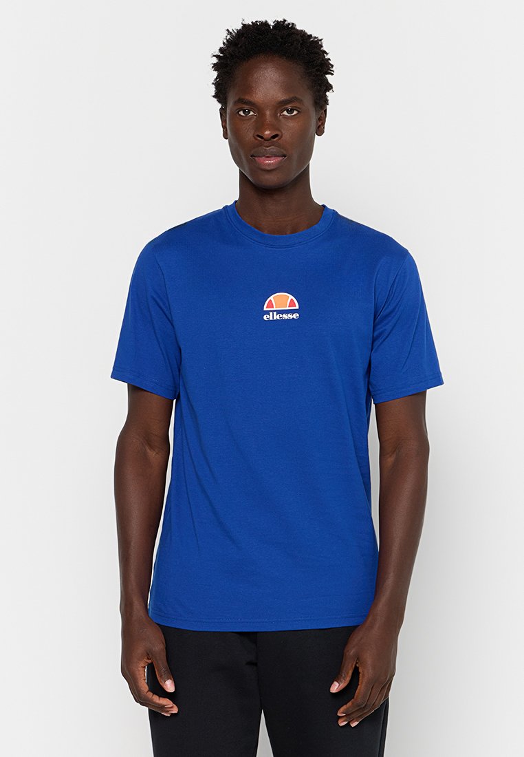 Ellesse T-shirt basic blauw Ellesse T-shirt basic blauw