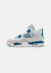 Jordan - AIR JORDAN 4 RETRO  - Vysoké tenisky - off white/military blue/neutral grey Miniatúrny obrázok 1