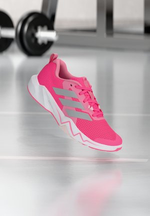 RAPIDMOVE GO - Træningssko - lucid pink/silver-coloured metallic/bliss pink
