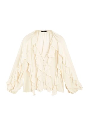 Hemdbluse - beige