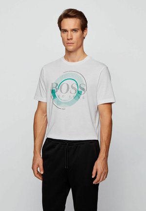 T-shirt print - white