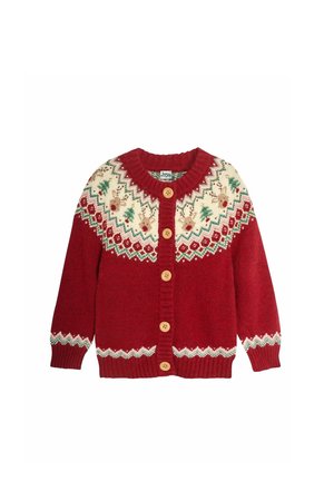 REGULAR FIT - Kardigán - red