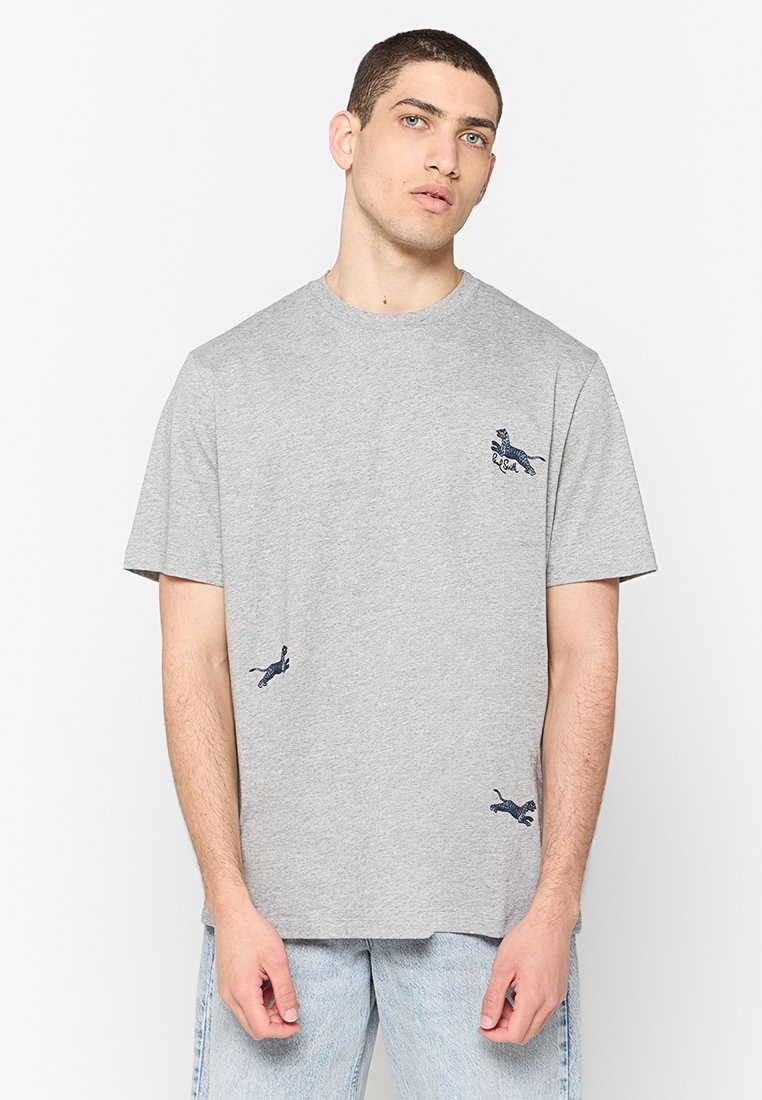 Paul Smith T-shirt print grijs