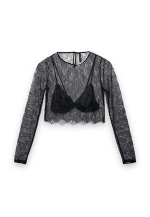 PIZZO - Bluse - ultrablack