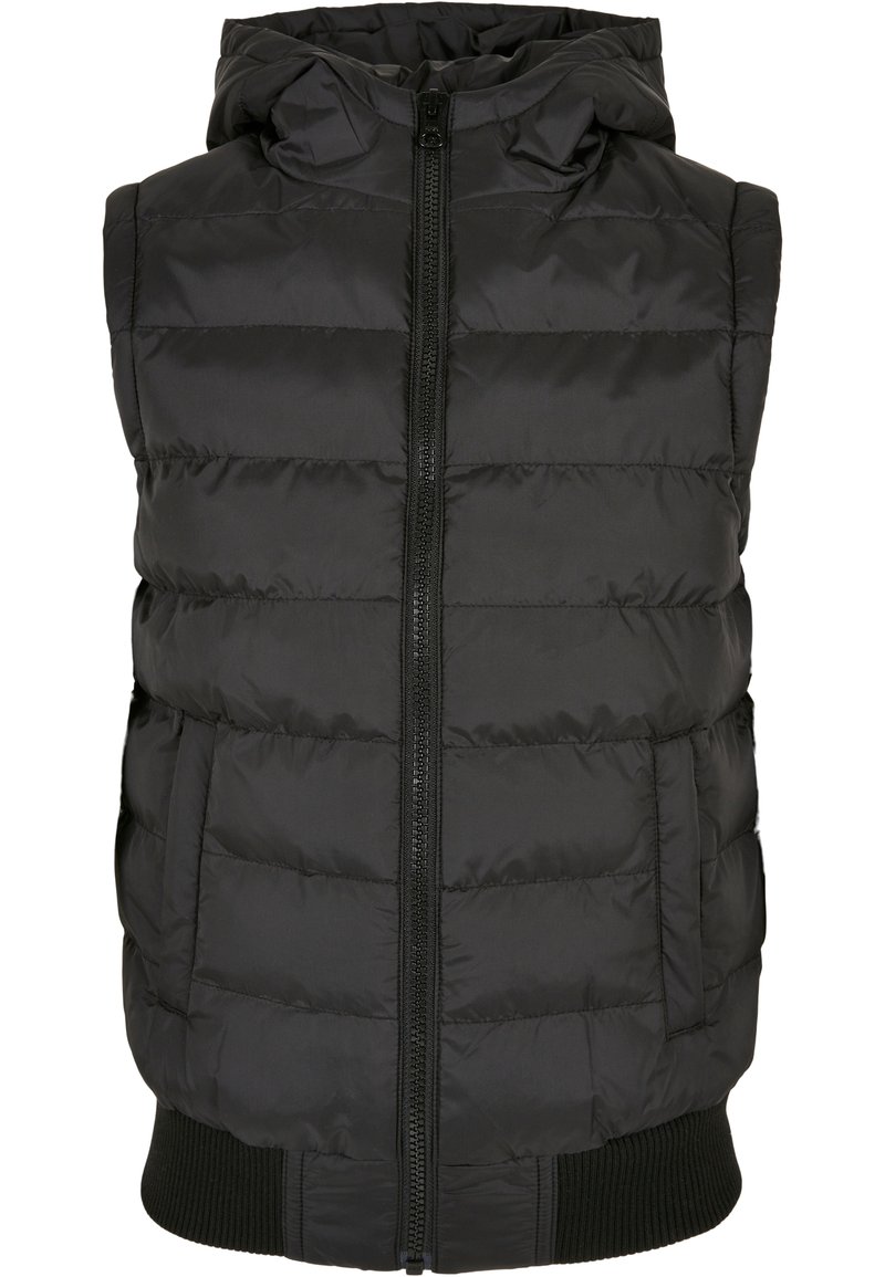 Urban Classics - SMALL BUBBLE HOODED - Waistcoat - black black, Enlarge