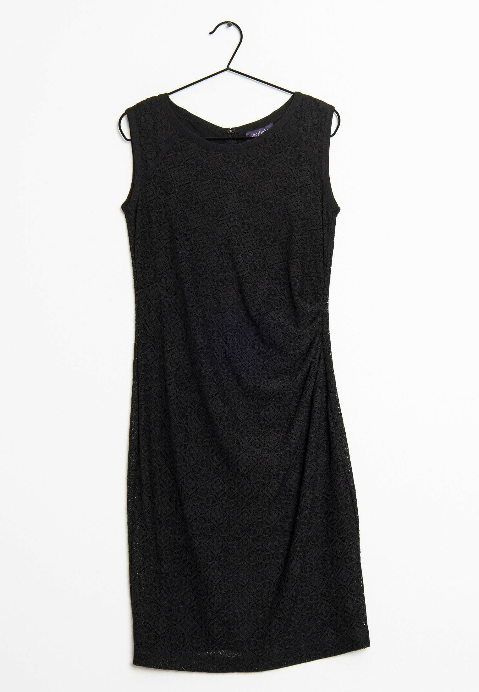 Violeta by Mango Vestido de cóctel - black/negro - Zalando.es