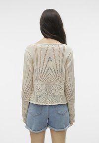 Vero Moda VMSILJA  - Adīta jaka - birch