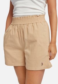 U.S. Polo Assn. CORNELIA PAPERBAG - Tepláky - ginger root
