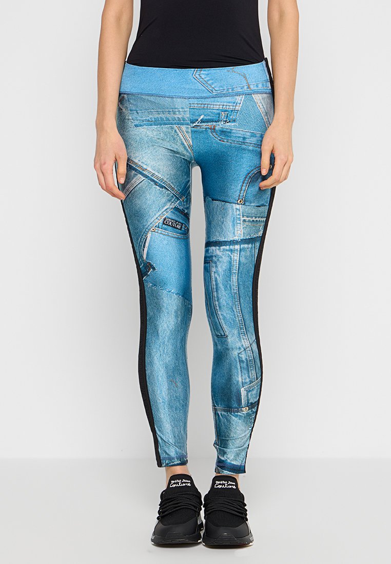 Versace Jeans Couture Legging lichtblauw